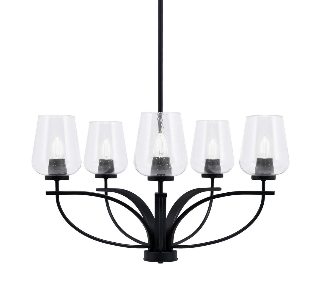 Toltec Cavella 3905-MB-210 Chandelier Light - Matte Black