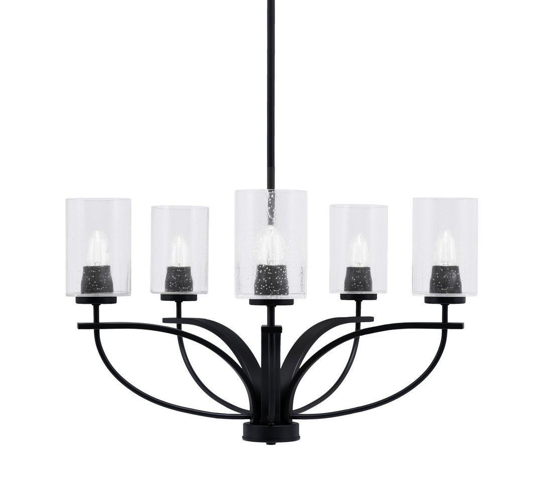 Toltec Cavella 3905-MB-300 Chandelier Light - Matte Black