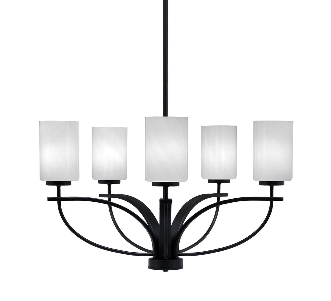 Toltec Cavella 3905-MB-3001 Chandelier Light - Matte Black