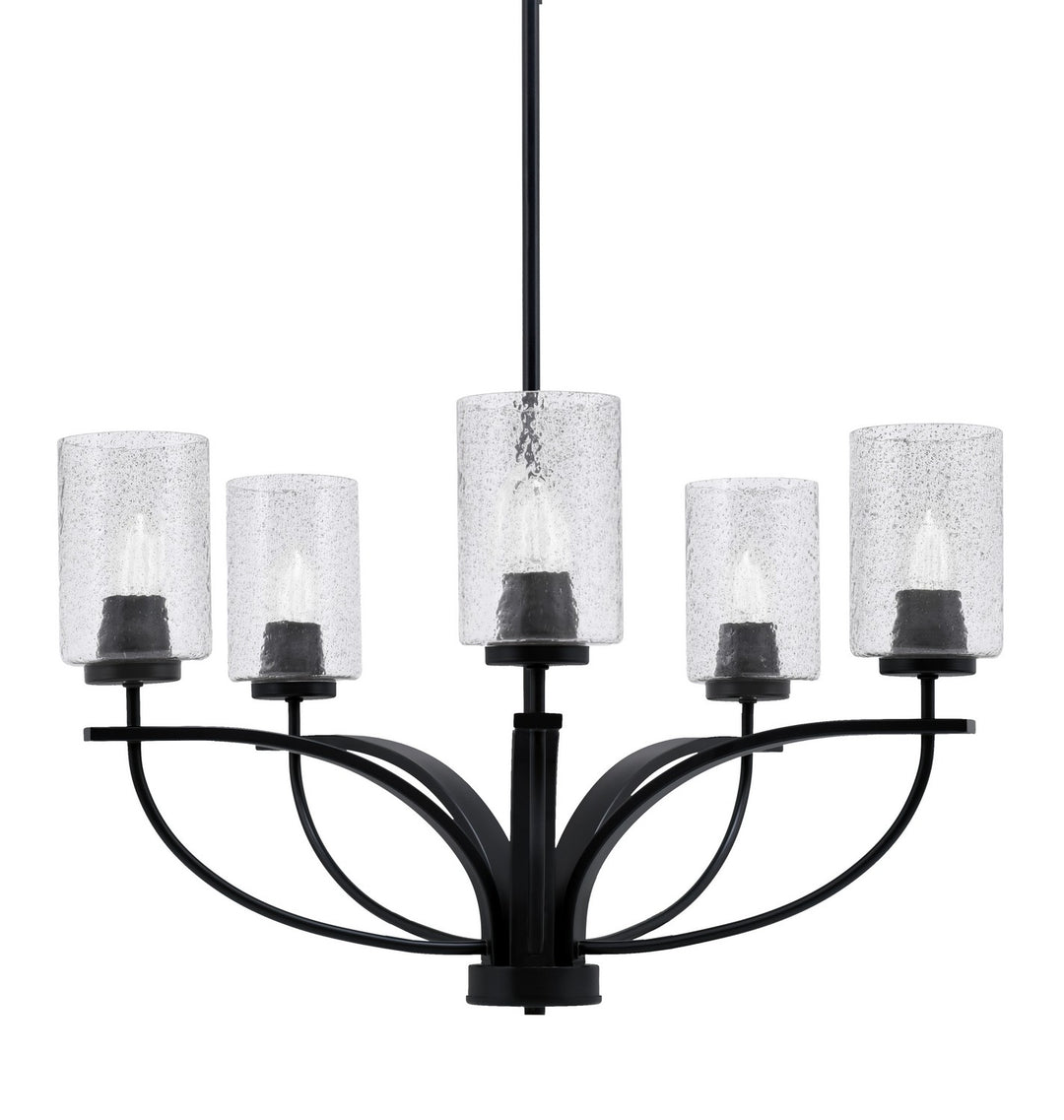 Toltec Cavella 3905-MB-3002 Chandelier Light - Matte Black