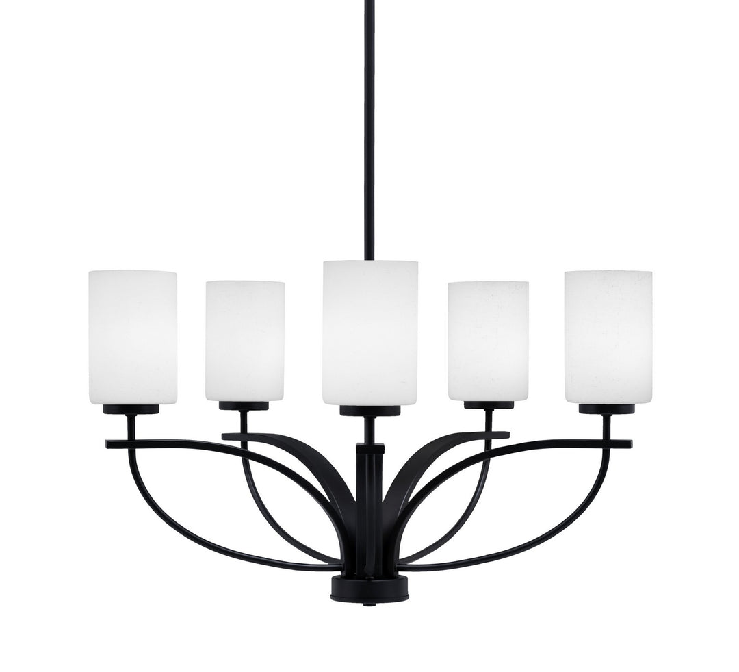 Toltec Cavella 3905-MB-310 Chandelier Light - Matte Black