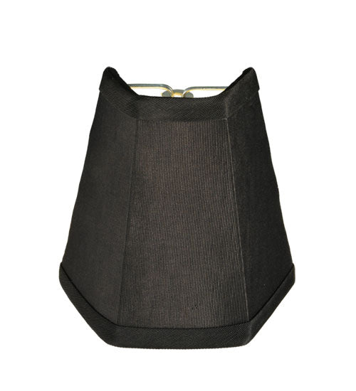 Meyda Tiffany Lighting 135255 Faille Shade Lamp Shade Black