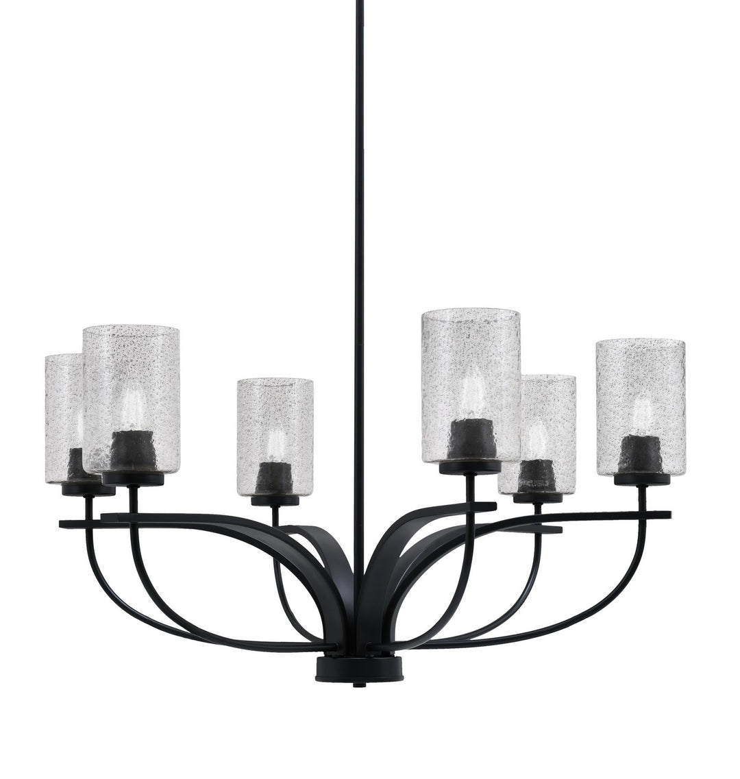 Toltec Cavella 3906-MB-3002 Chandelier Light - Matte Black