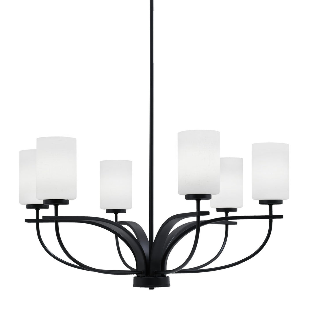Toltec Cavella 3906-MB-310 Chandelier Light - Matte Black