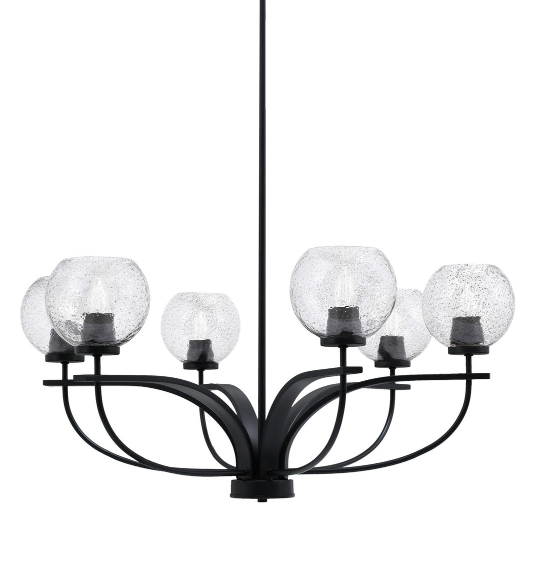 Toltec Cavella 3906-MB-4102 Chandelier Light - Matte Black