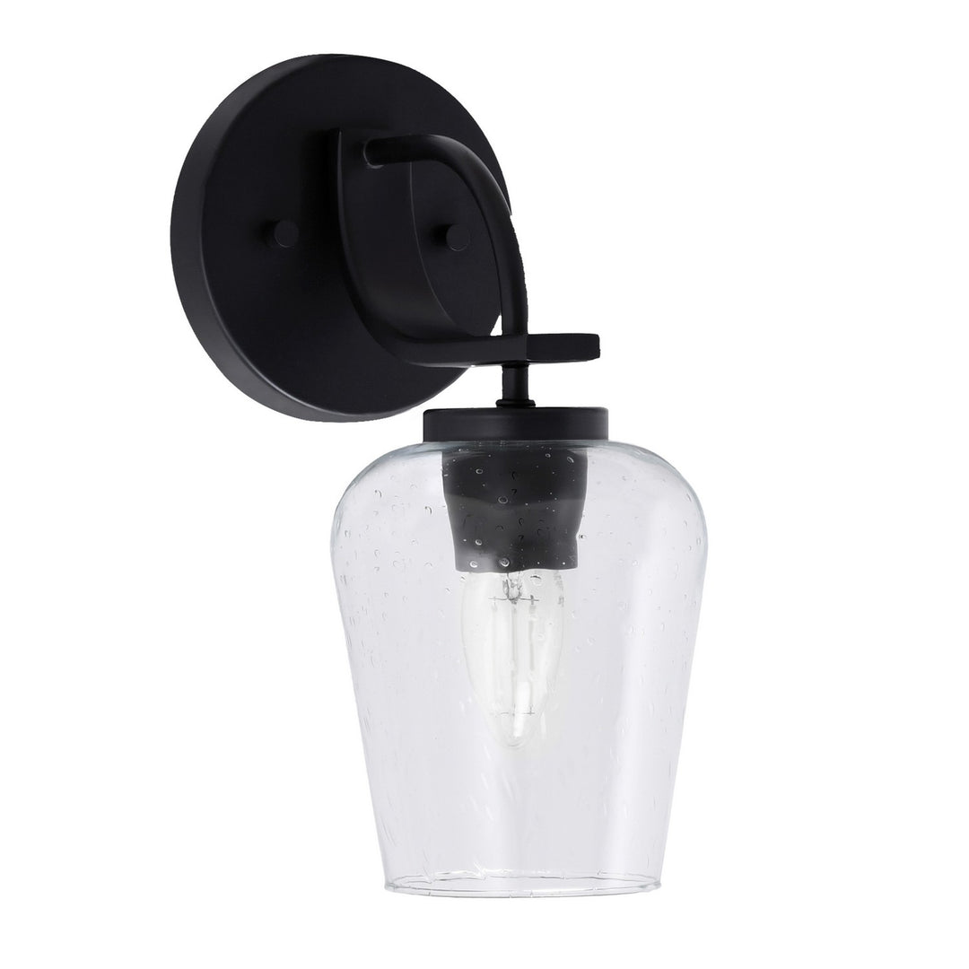 Toltec Cavella 3911-MB-210 Wall Sconce Light - Matte Black