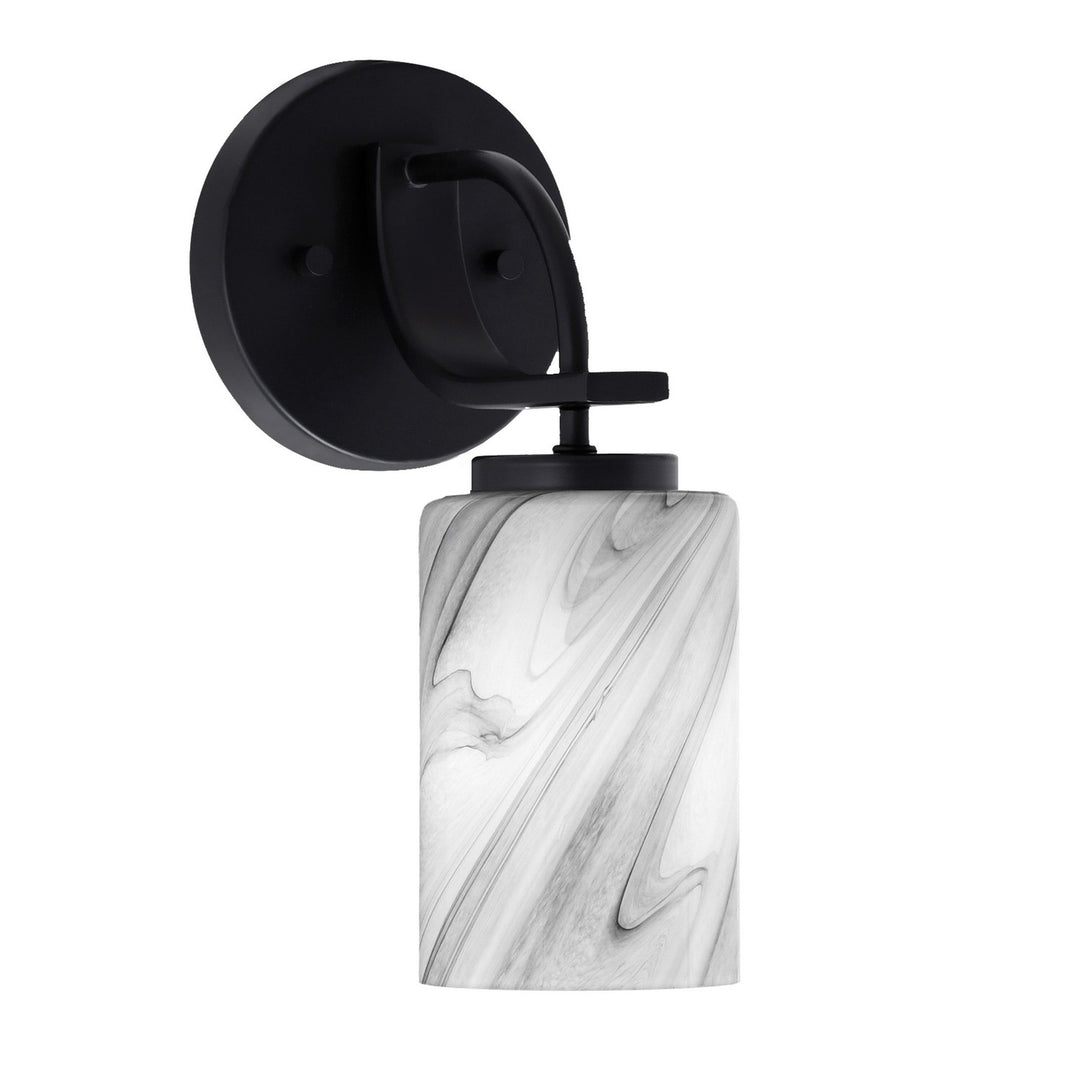 Toltec Cavella 3911-MB-3009 Wall Sconce Light - Matte Black