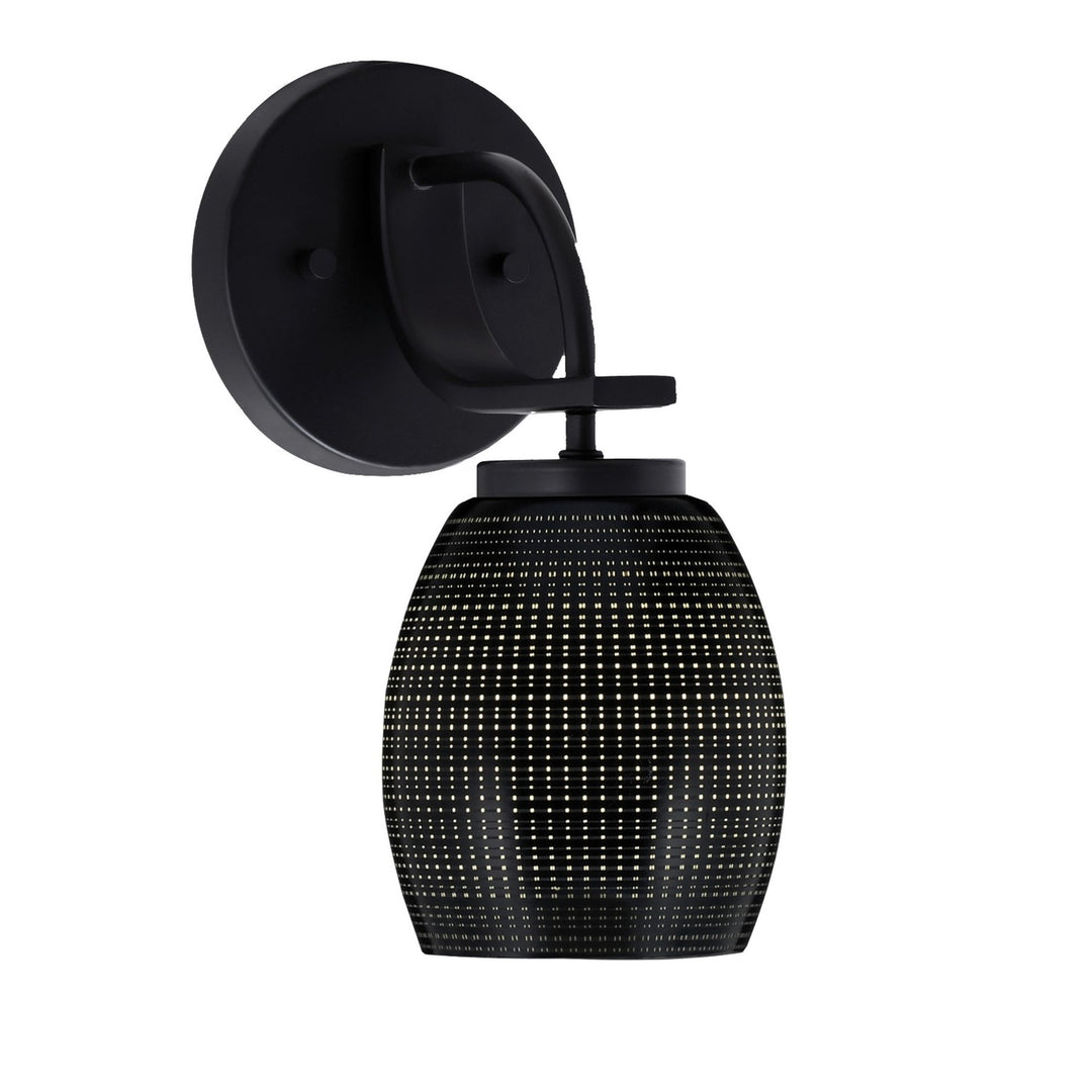 Toltec Cavella 3911-MB-4029 Wall Sconce Light - Matte Black