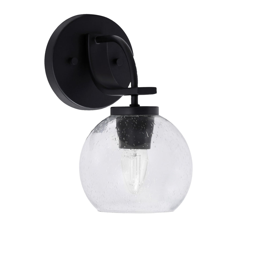 Toltec Cavella 3911-MB-4100 Wall Sconce Light - Matte Black