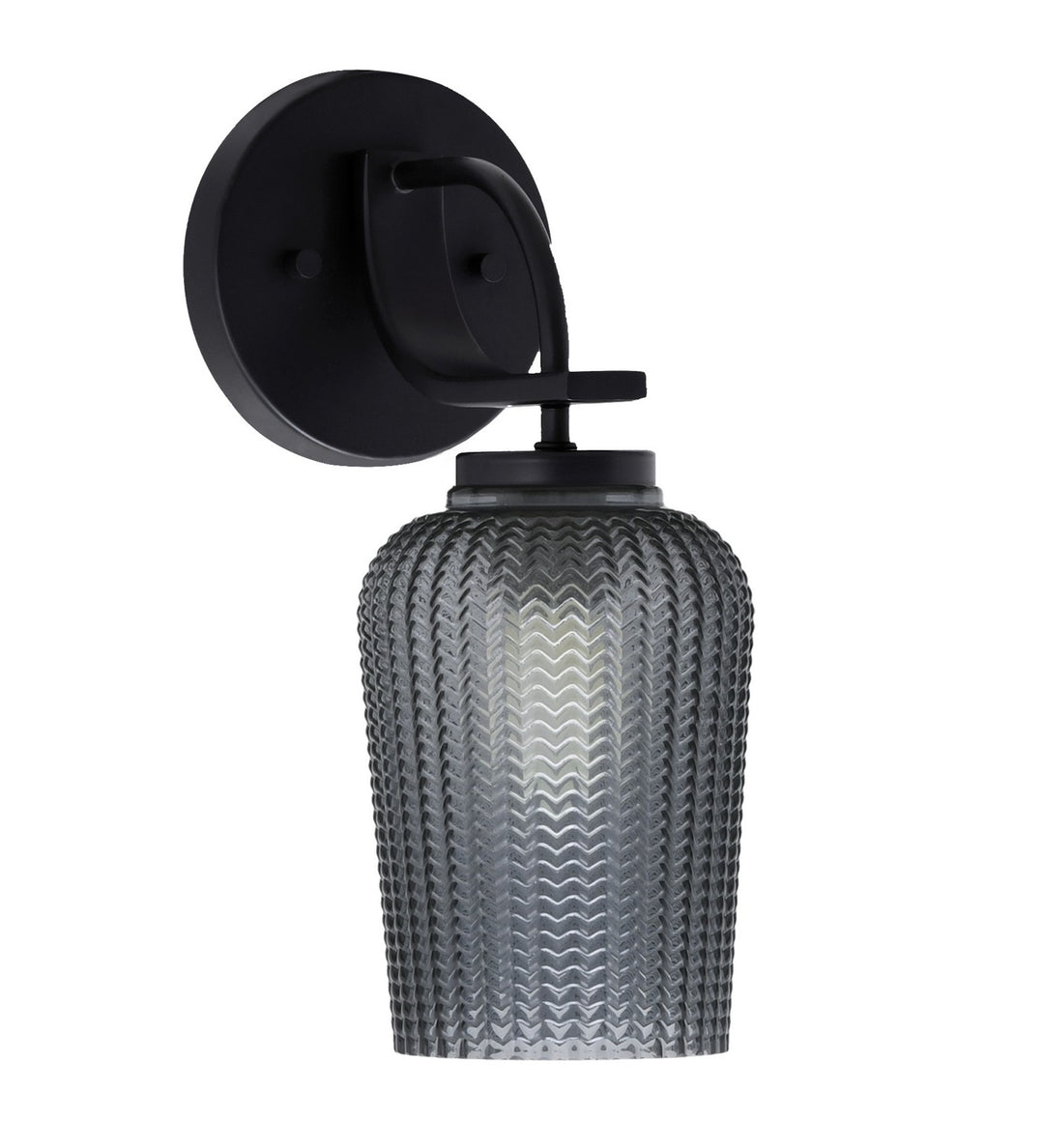 Toltec Cavella 3911-MB-4252 Wall Sconce Light - Matte Black