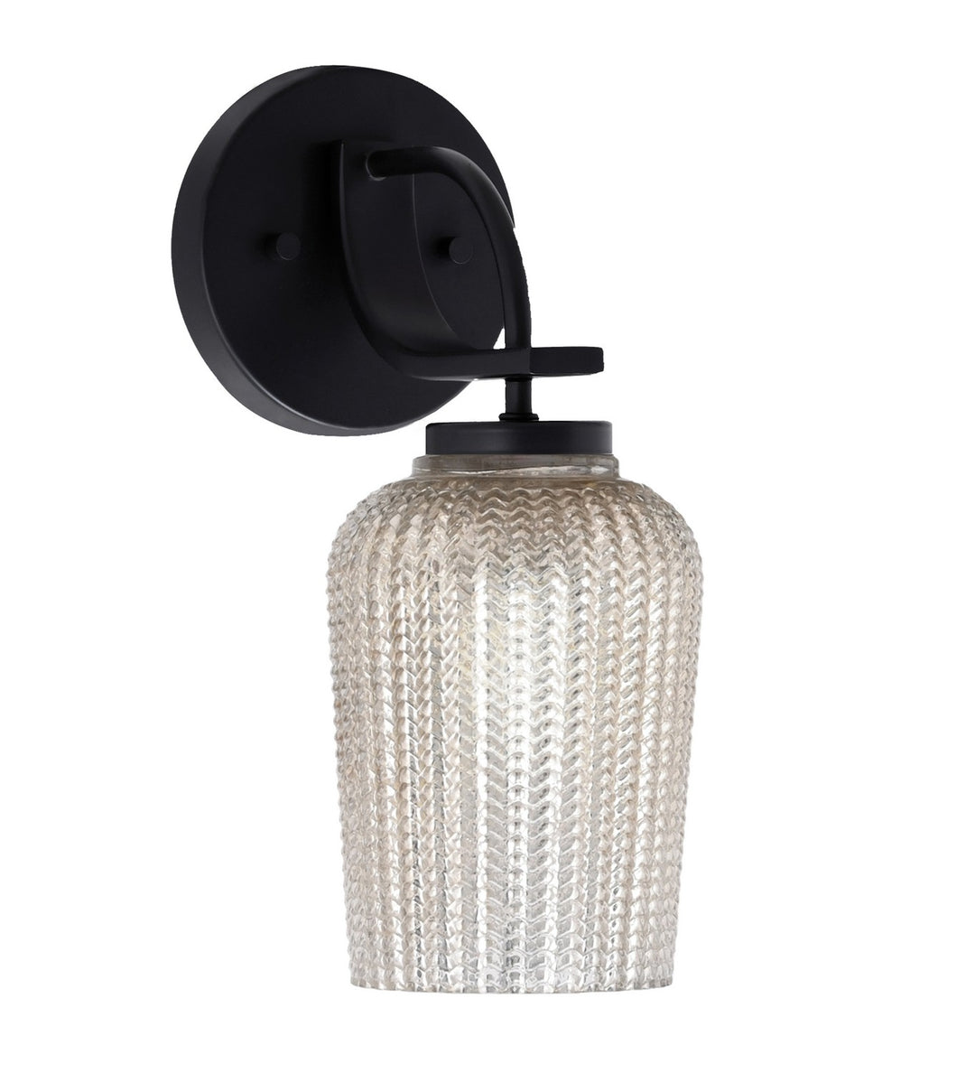 Toltec Cavella 3911-MB-4253 Wall Sconce Light - Matte Black