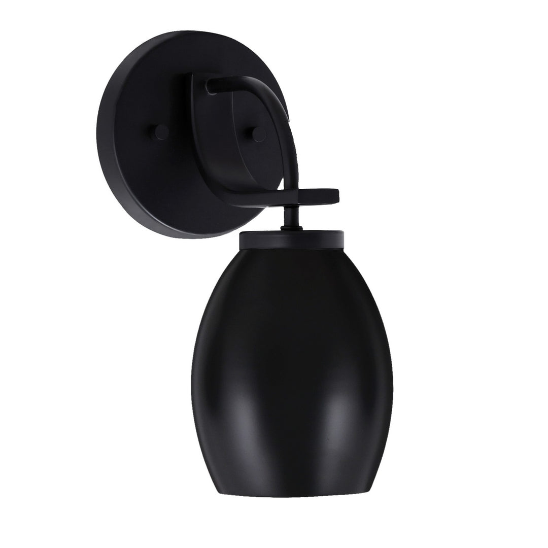 Toltec Cavella 3911-MB-426-MB Wall Sconce Light - Matte Black