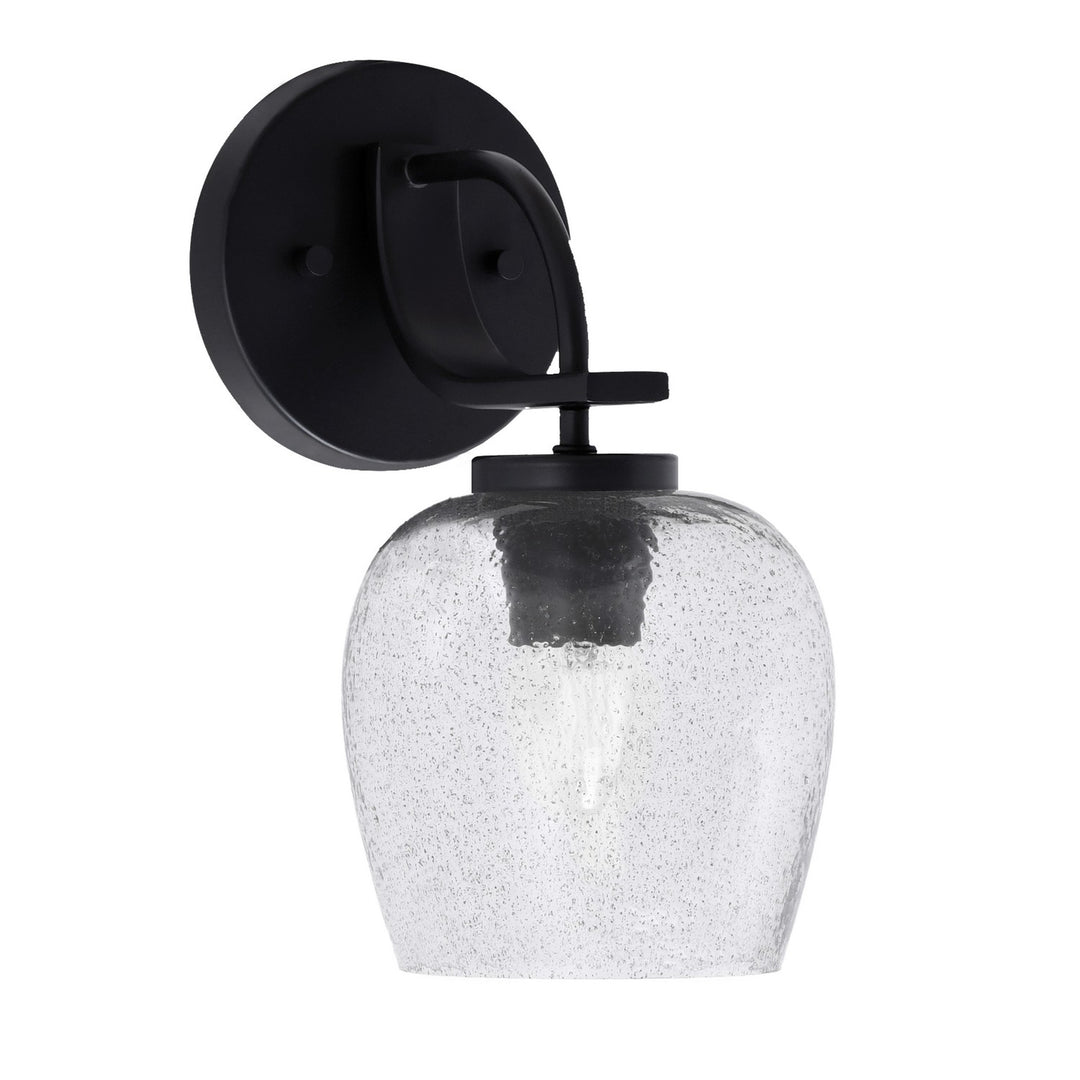 Toltec Cavella 3911-MB-4812 Wall Sconce Light - Matte Black