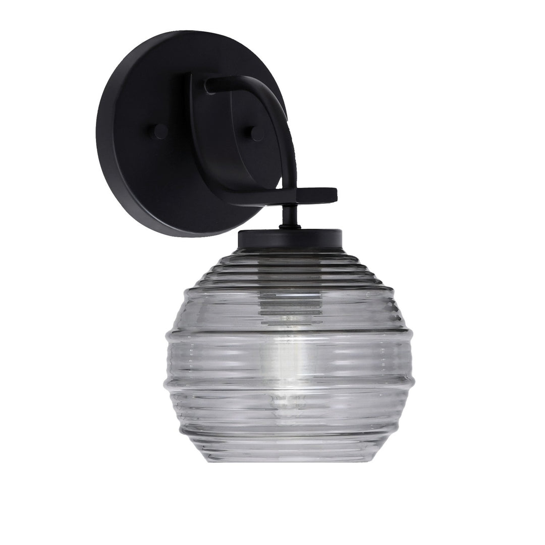 Toltec Cavella 3911-MB-5112 Wall Sconce Light - Matte Black