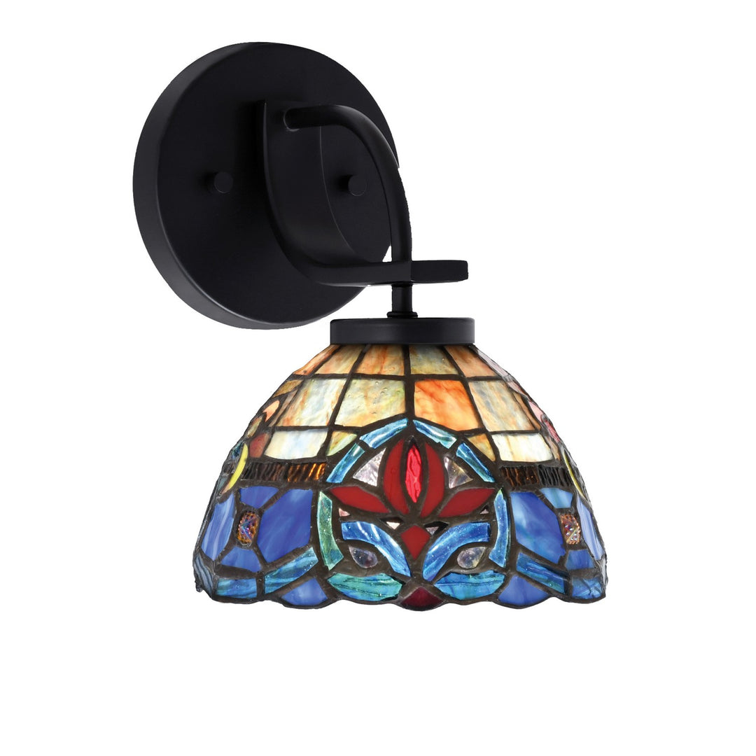 Toltec Cavella 3911-MB-9355 Wall Sconce Light - Matte Black