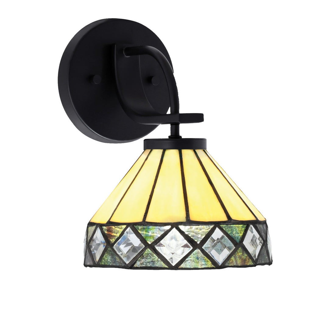 Toltec Cavella 3911-MB-9405 Wall Sconce Light - Matte Black