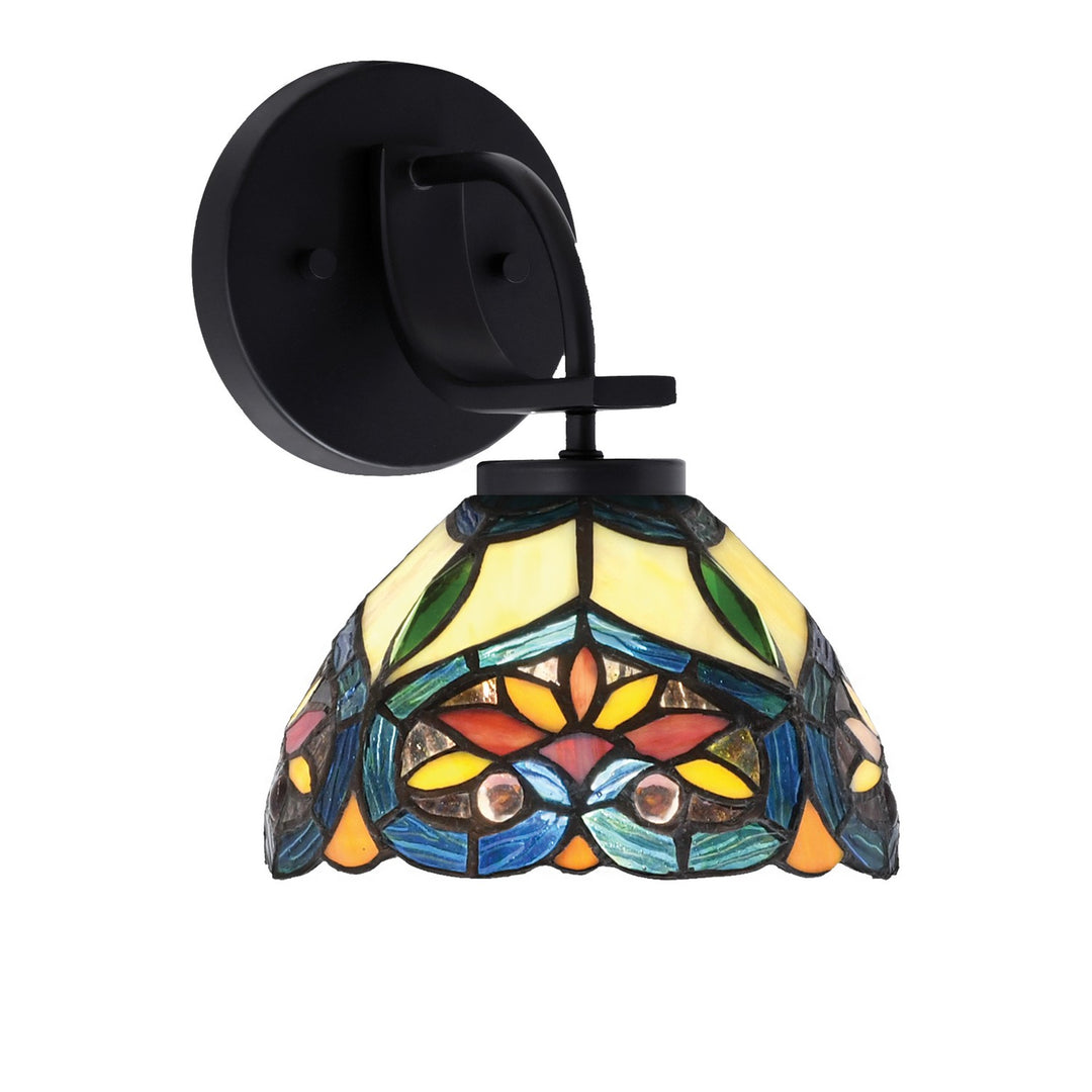 Toltec Cavella 3911-MB-9425 Wall Sconce Light - Matte Black