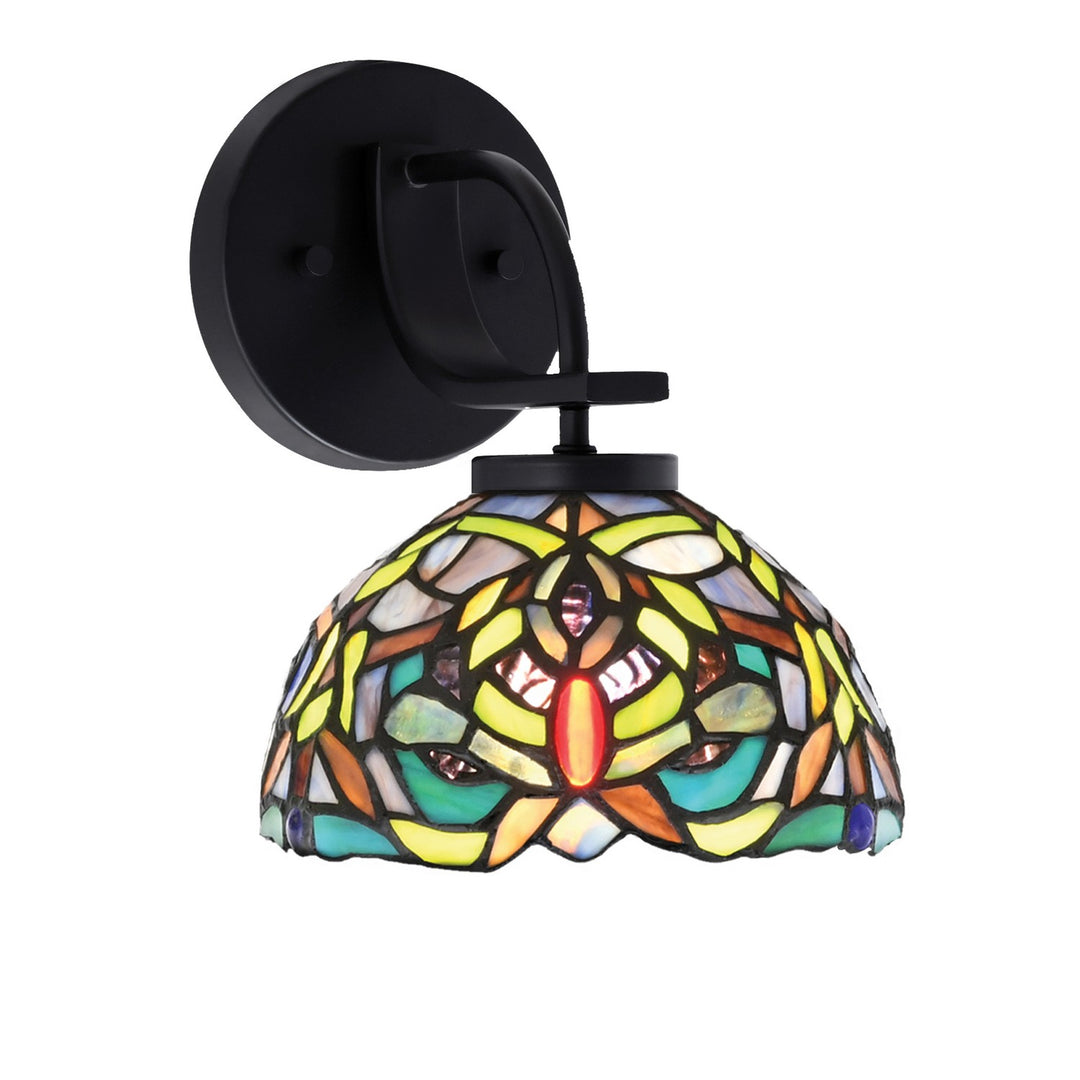 Toltec Cavella 3911-MB-9905 Wall Sconce Light - Matte Black