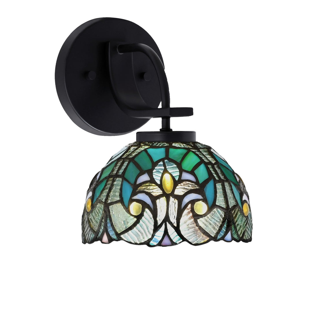 Toltec Cavella 3911-MB-9925 Wall Sconce Light - Matte Black