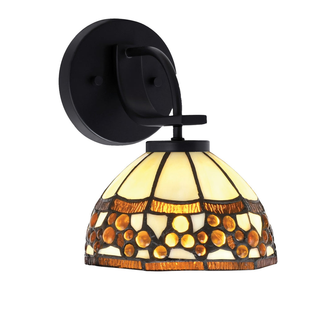 Toltec Cavella 3911-MB-9975 Wall Sconce Light - Matte Black