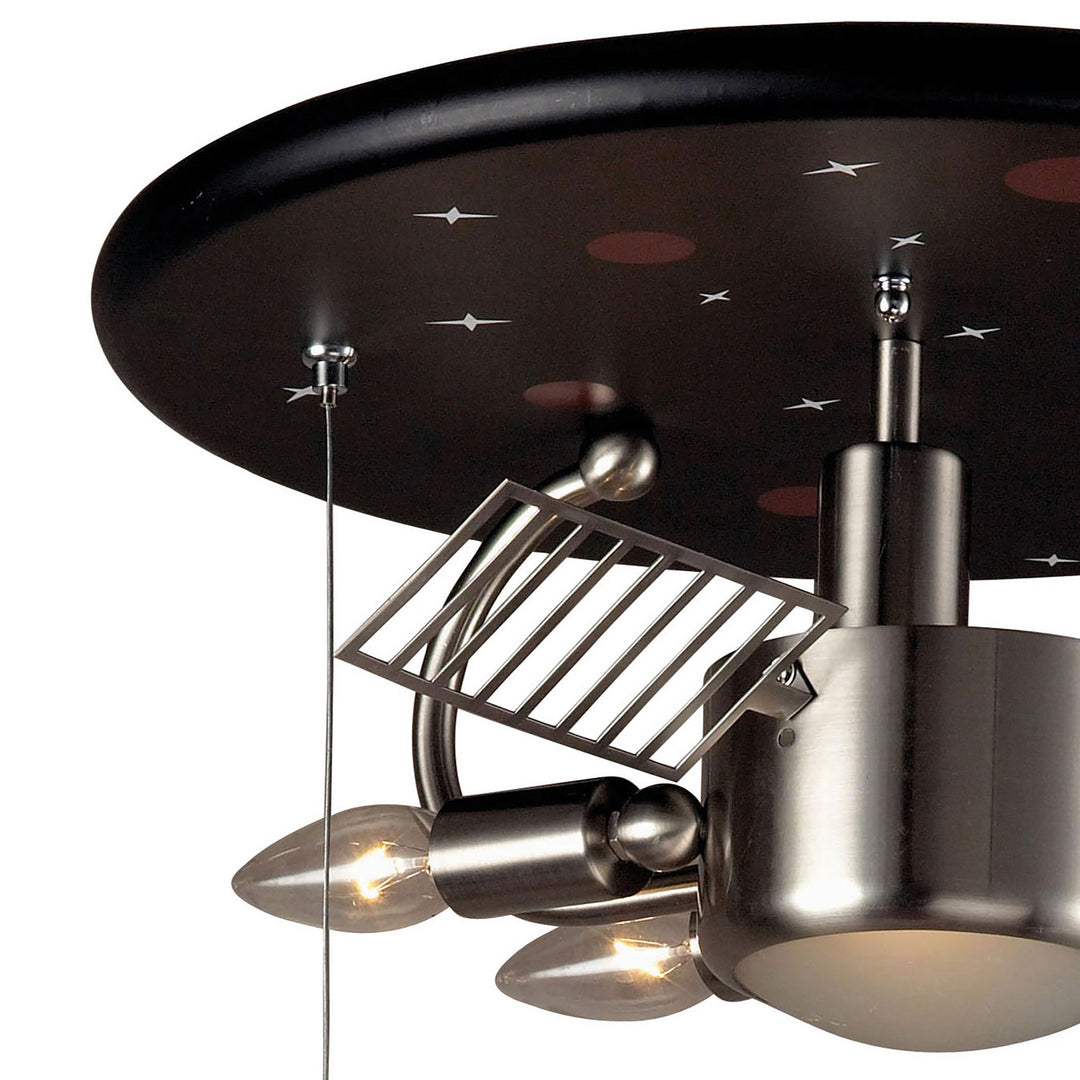 Elk Novelty 5089/3 Ceiling Light - Black