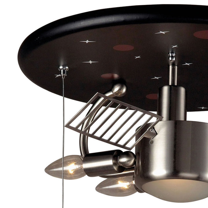 Elk Novelty 5089/3 Ceiling Light - Black