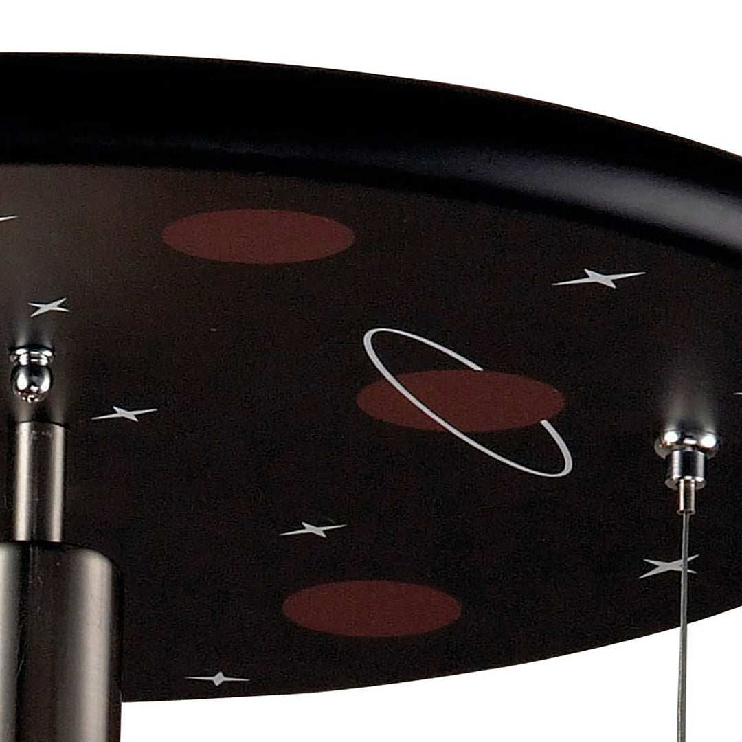 Elk Novelty 5089/3 Ceiling Light - Black