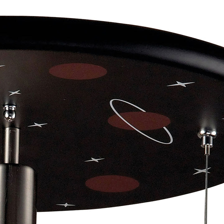 Elk Novelty 5089/3 Ceiling Light - Black