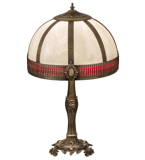Meyda Tiffany Lighting 135298 Gothic One Light Table Lamp Lamp Bronze / Dark
