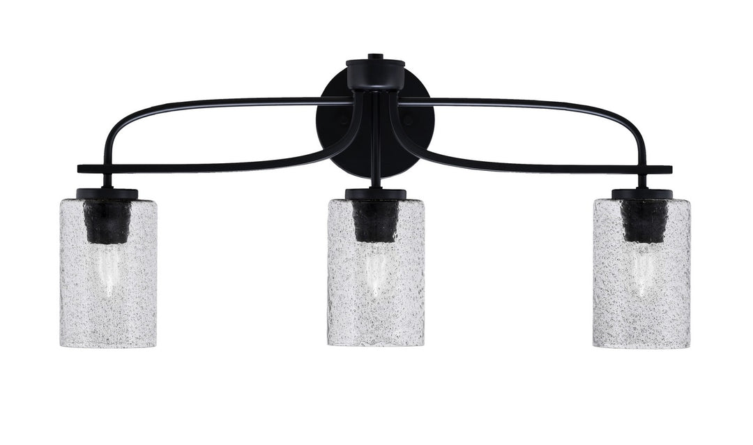 Toltec Cavella 3913-MB-3002 Bath Vanity Light 26 in. wide - Matte Black