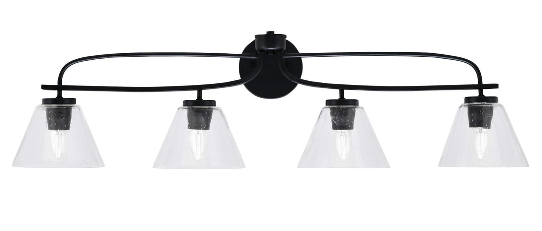 Toltec Cavella 3914-MB-302 Bath Vanity Light 39 in. wide - Matte Black