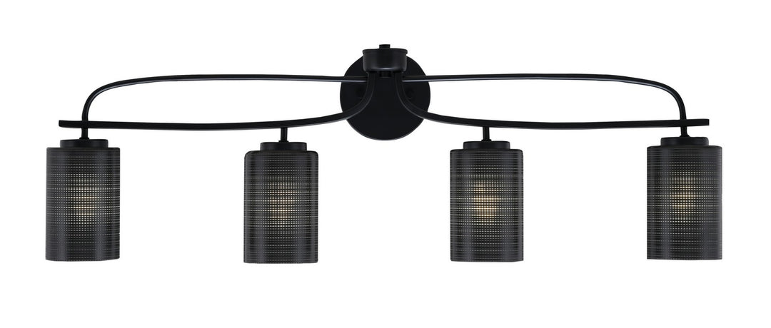 Toltec Cavella 3914-MB-4069 Bath Vanity Light 36 in. wide - Matte Black