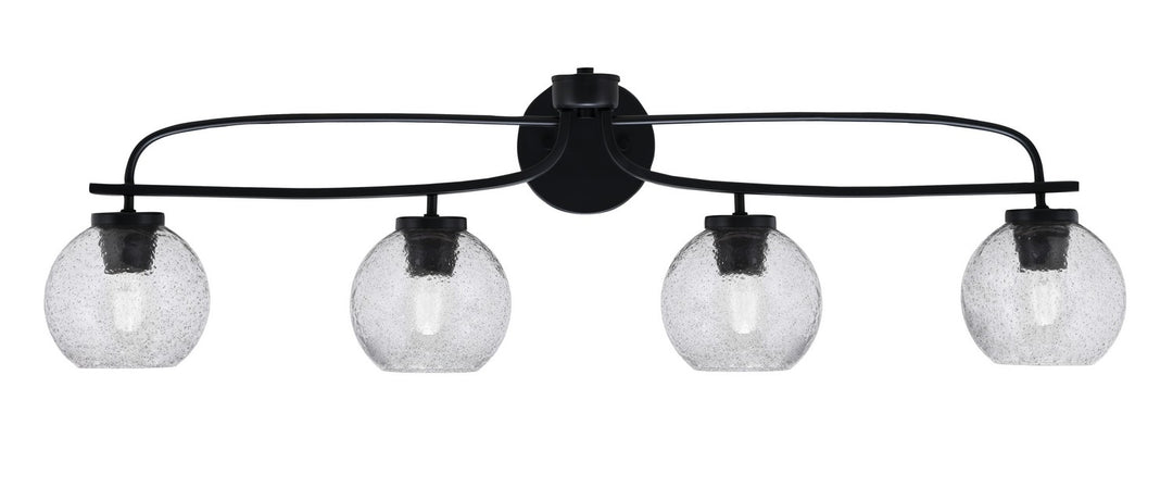 Toltec Cavella 3914-MB-4102 Bath Vanity Light 38 in. wide - Matte Black