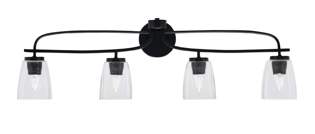 Toltec Cavella 3914-MB-461 Bath Vanity Light 37 in. wide - Matte Black