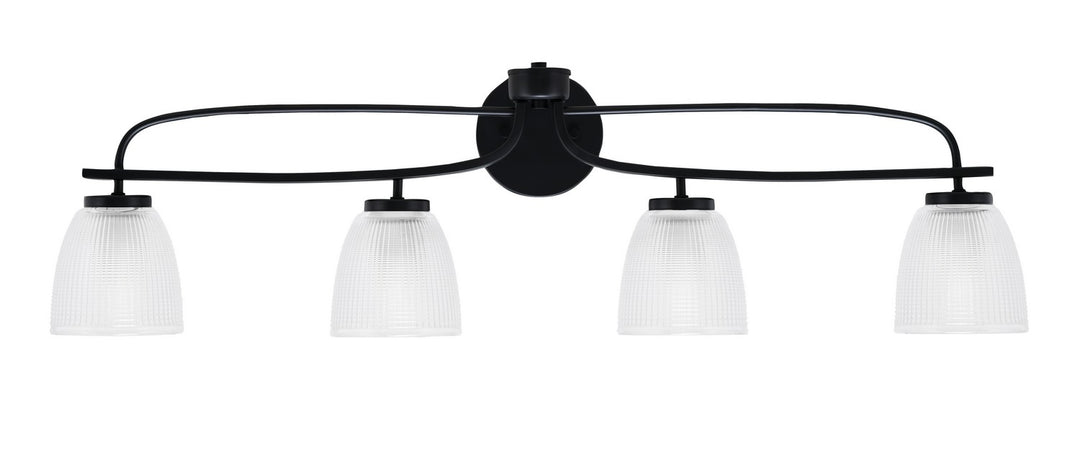Toltec Cavella 3914-MB-500 Bath Vanity Light 37 in. wide - Matte Black