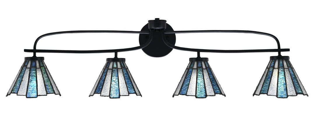 Toltec Cavella 3914-MB-9325 Bath Vanity Light 39 in. wide - Matte Black