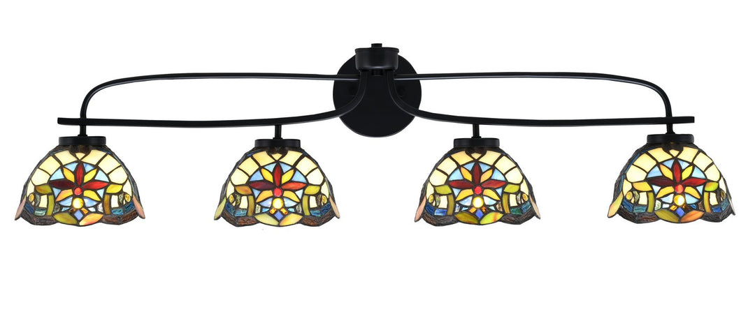 Toltec Cavella 3914-MB-9365 Bath Vanity Light 39 in. wide - Matte Black