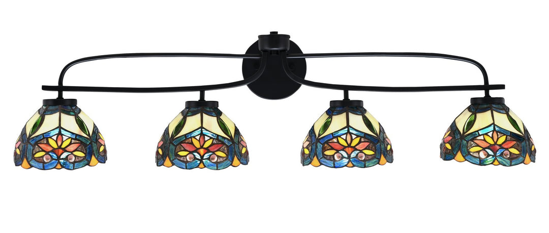 Toltec Cavella 3914-MB-9425 Bath Vanity Light 39 in. wide - Matte Black