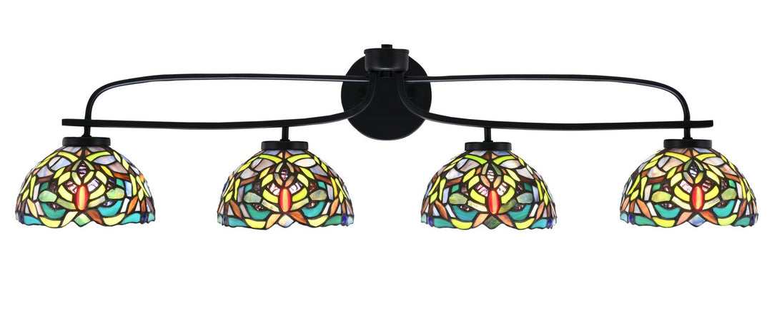 Toltec Cavella 3914-MB-9905 Bath Vanity Light 39 in. wide - Matte Black