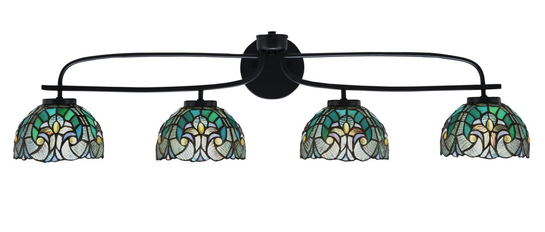 Toltec Cavella 3914-MB-9925 Bath Vanity Light 39 in. wide - Matte Black