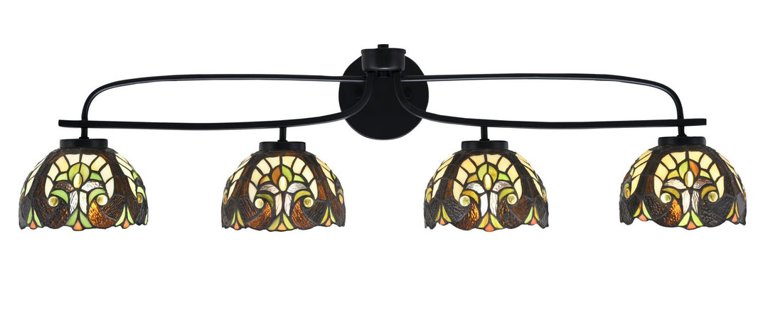 Toltec Cavella 3914-MB-9945 Bath Vanity Light 39 in. wide - Matte Black