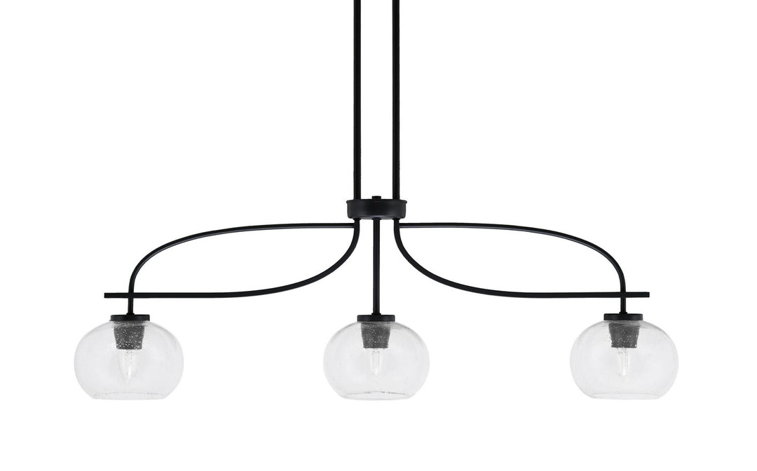 Toltec Cavella 3936-MB-202 Pendant Light - Matte Black