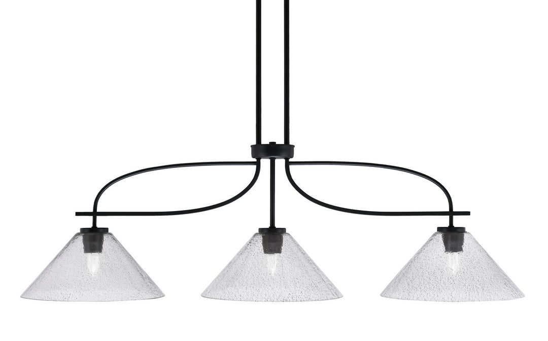 Toltec Cavella 3936-MB-2122 Pendant Light - Matte Black