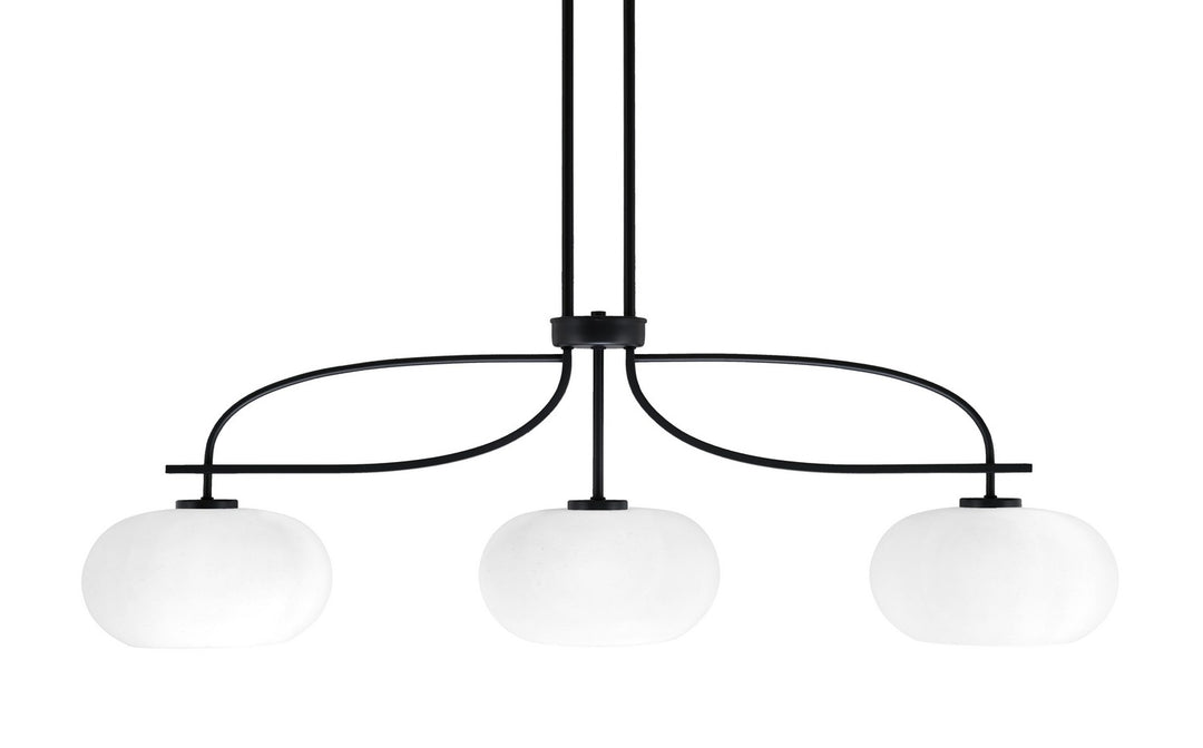 Toltec Cavella 3936-MB-214 Pendant Light - Matte Black