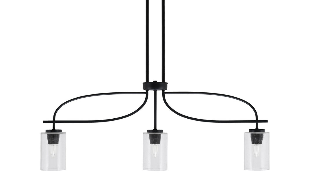 Toltec Cavella 3936-MB-300 Pendant Light - Matte Black
