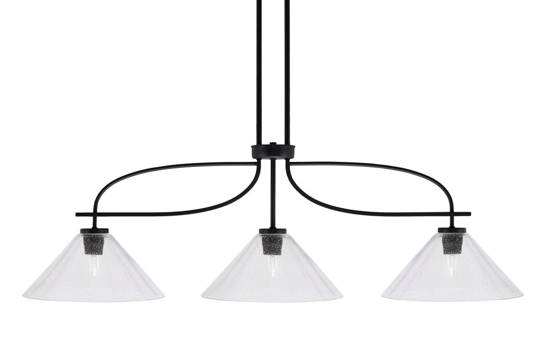 Toltec Cavella 3936-MB-306 Pendant Light - Matte Black