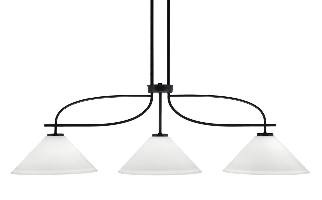 Toltec Cavella 3936-MB-316 Pendant Light - Matte Black