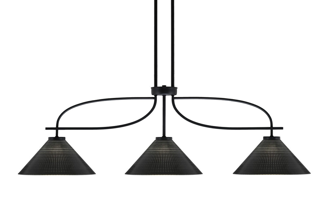 Toltec Cavella 3936-MB-4009 Pendant Light - Matte Black