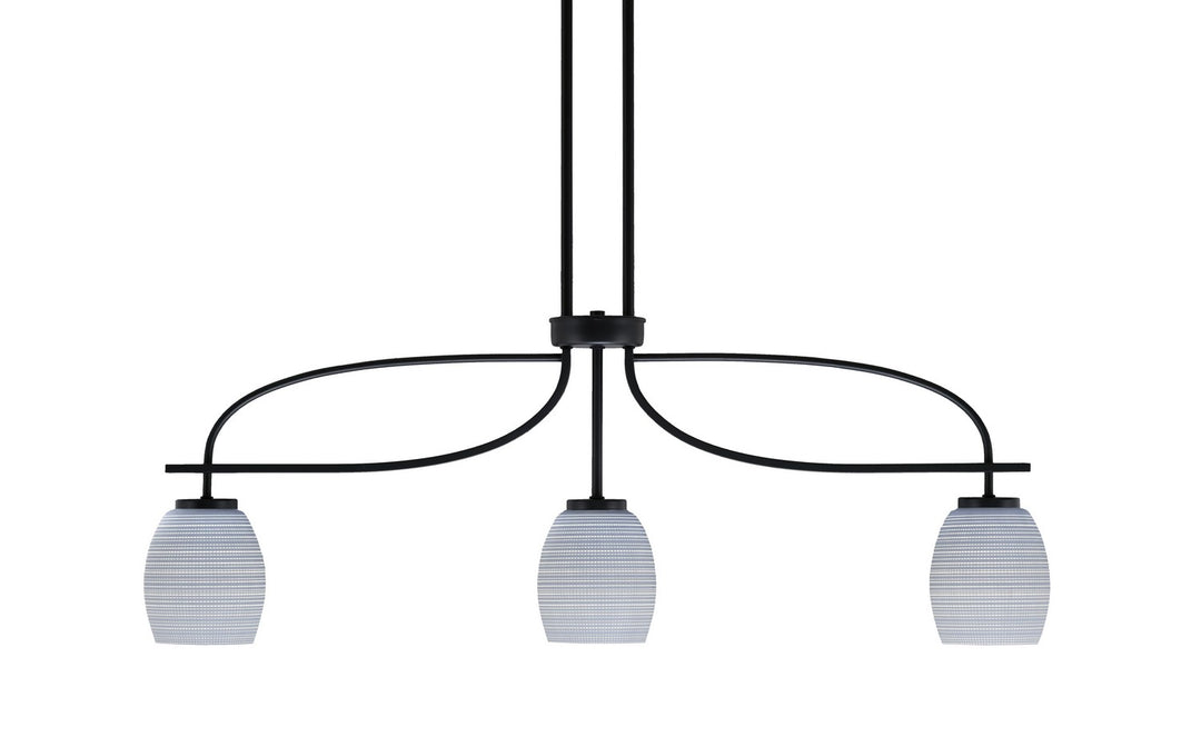 Toltec Cavella 3936-MB-4022 Pendant Light - Matte Black