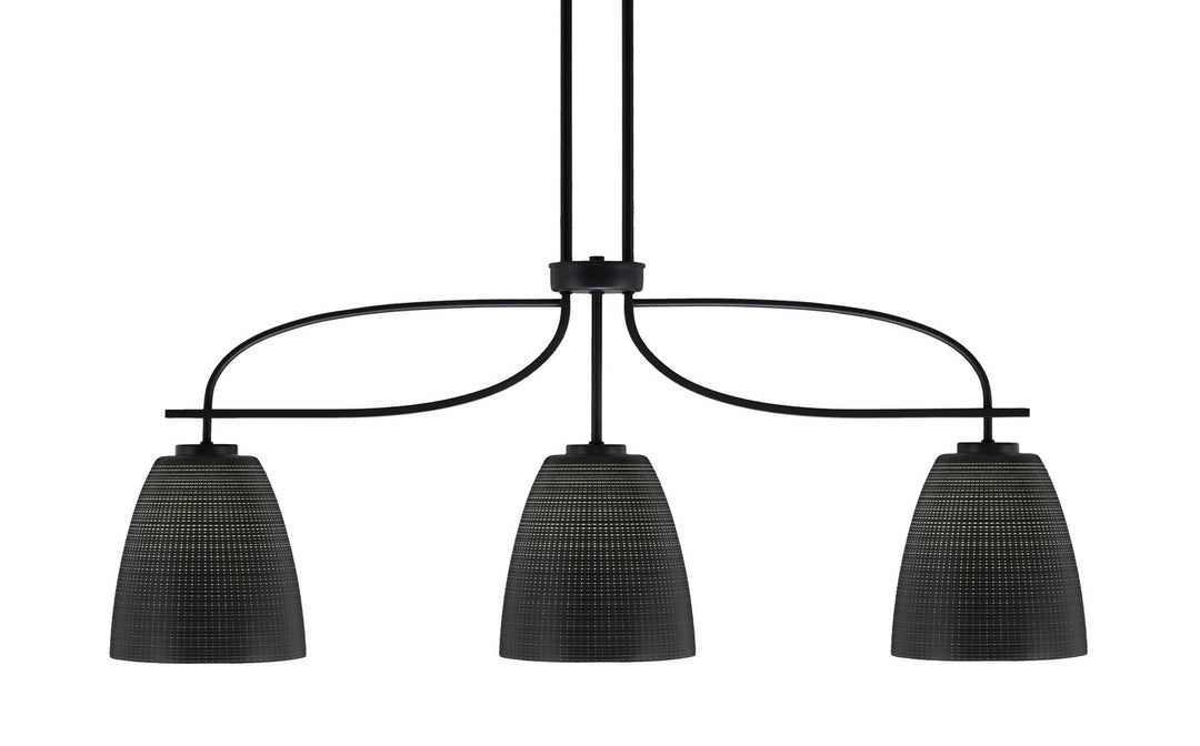 Toltec Cavella 3936-MB-4079 Pendant Light - Matte Black
